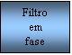 Text Box: Filtro
em
fase
